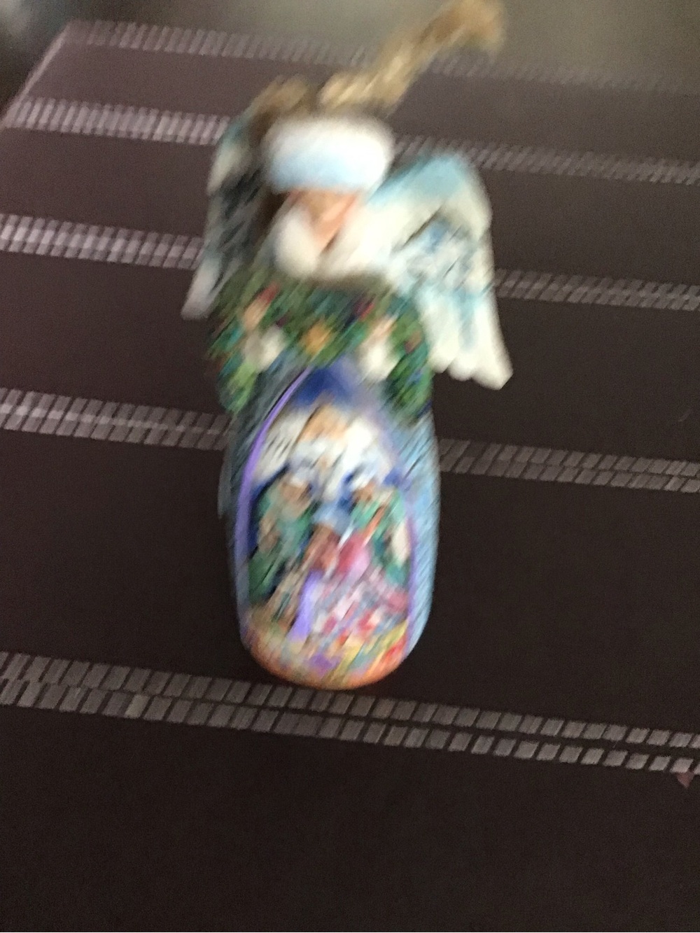 Jim Shore Angel Ornament with Nativity Scene